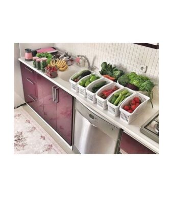 4 Paniers de rangement pour réfrigérateur 4