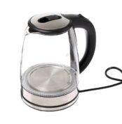 Bouilloire électrique, Bouilloire de thé en verre, ébullition rapide 2 Litres 2