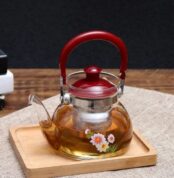 Cafetière en Verre avec Passoire pour Théière - Contenance 900 ML 4