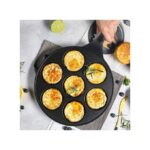 Crepière anti-adhésive 26 cm, avec 7 cavités Harcha, Crêpe, Pancake