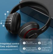 Deep Bass R8 Casque pliables Sans Fil Bluetooth Hifi, Stéréo, Mains Libres et Aux, suppression du bruit 2