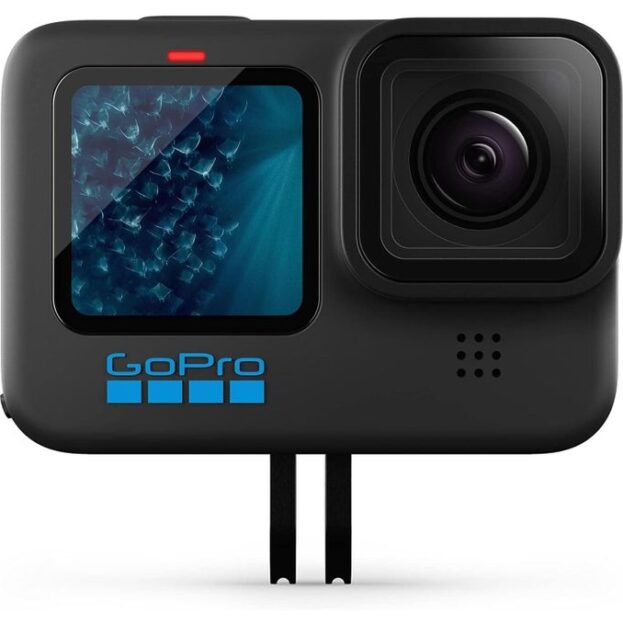 Gopro HERO11 Black - Waterproof Action Camera with 5.3K60 Ultra HD Video, 27MP Photos, 1:1.9 Image Sensor, Live Streaming, Webcam, Stabilization 2