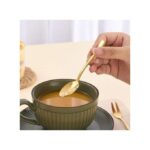 Lot de 6 Petites cuillères avec support en forme d’œuf 5
