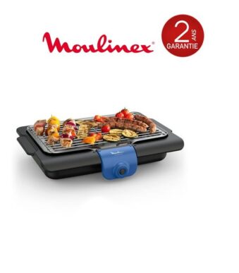 Moulinex Barbecue électrique Accessimo Table Intérieur & Extérieur BG134812