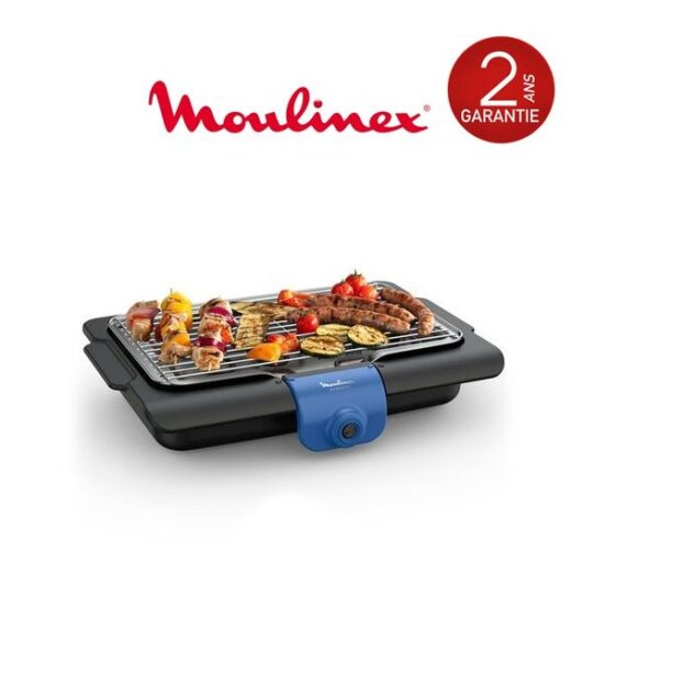 Moulinex Barbecue électrique Accessimo Table Intérieur & Extérieur BG134812