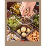 Set de 4 bols avec plateau, parfait pour servir huile, beurre, amlou et miel 3